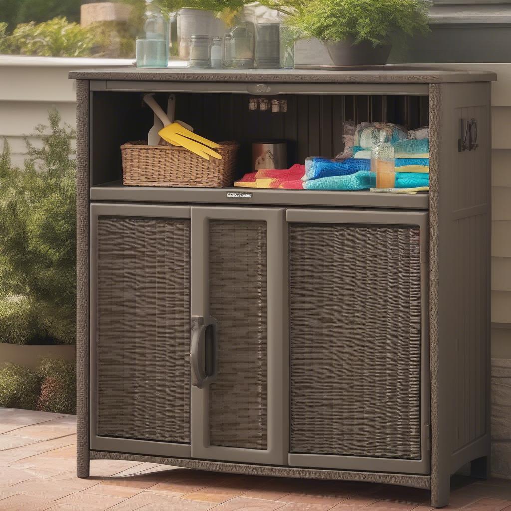 Suncast Elements Outdoor Wicker Cabinet: Finding the Best Deals