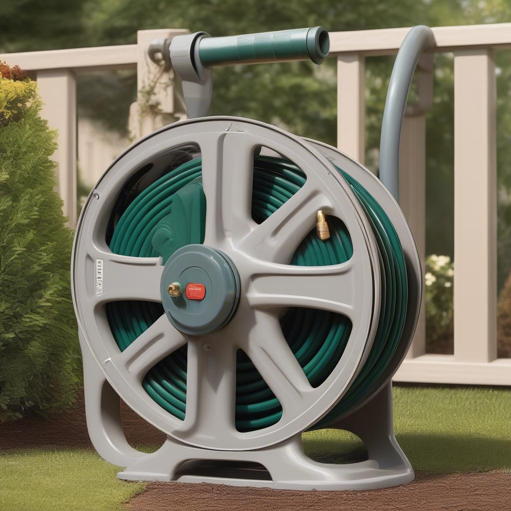 Suncast Elite Hideaway Hose Reel 225ft Capacity