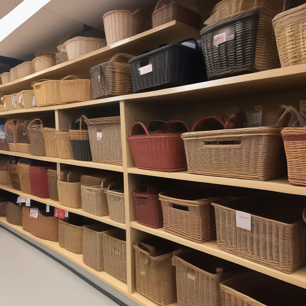 TK Maxx Wicker Basket Selection