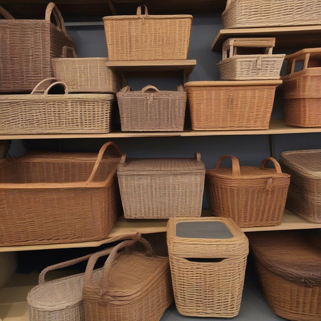 Variety of Wholesale Wicker Storage Baskets