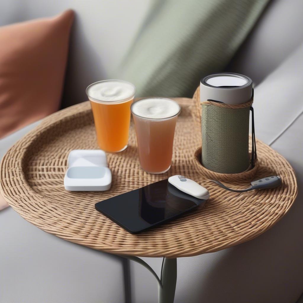 Accessorizing Your Wicker Arm Cup Holder Table