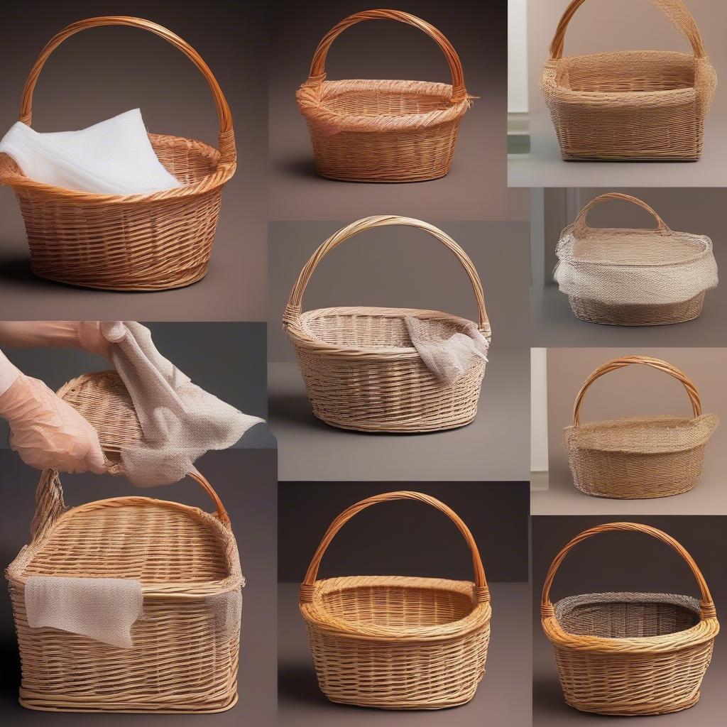 Cleaning and Maintaining Wicker Baskets