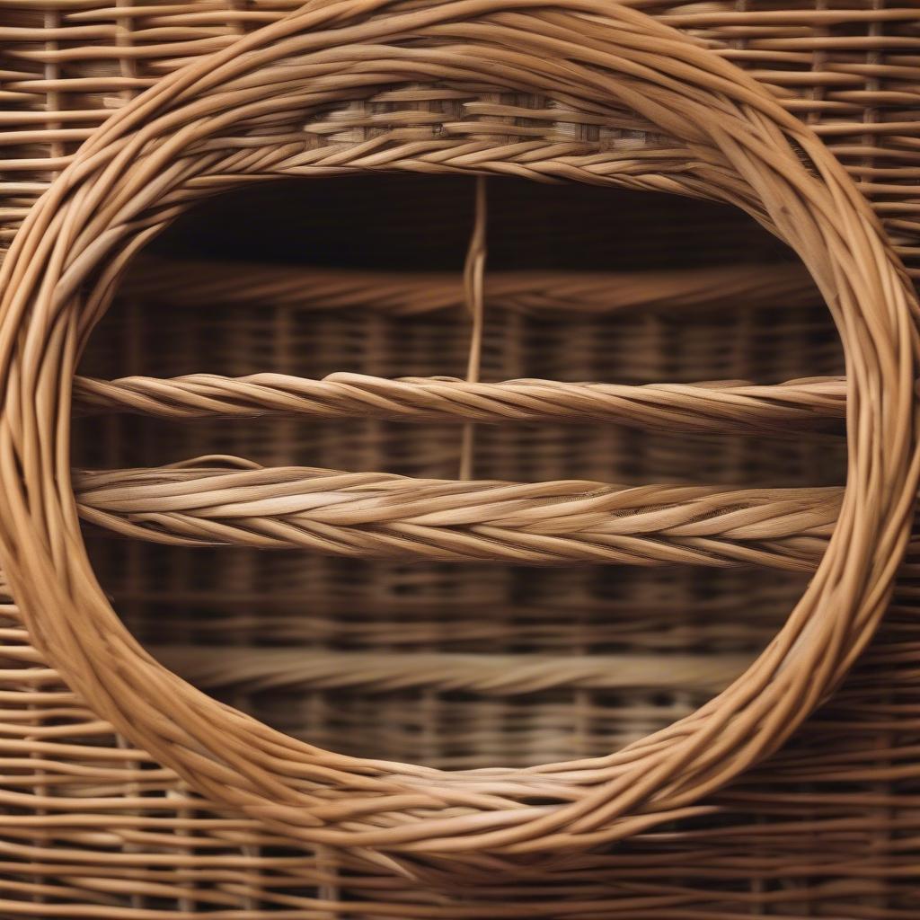 Wicker Basket Condition Check on eBay