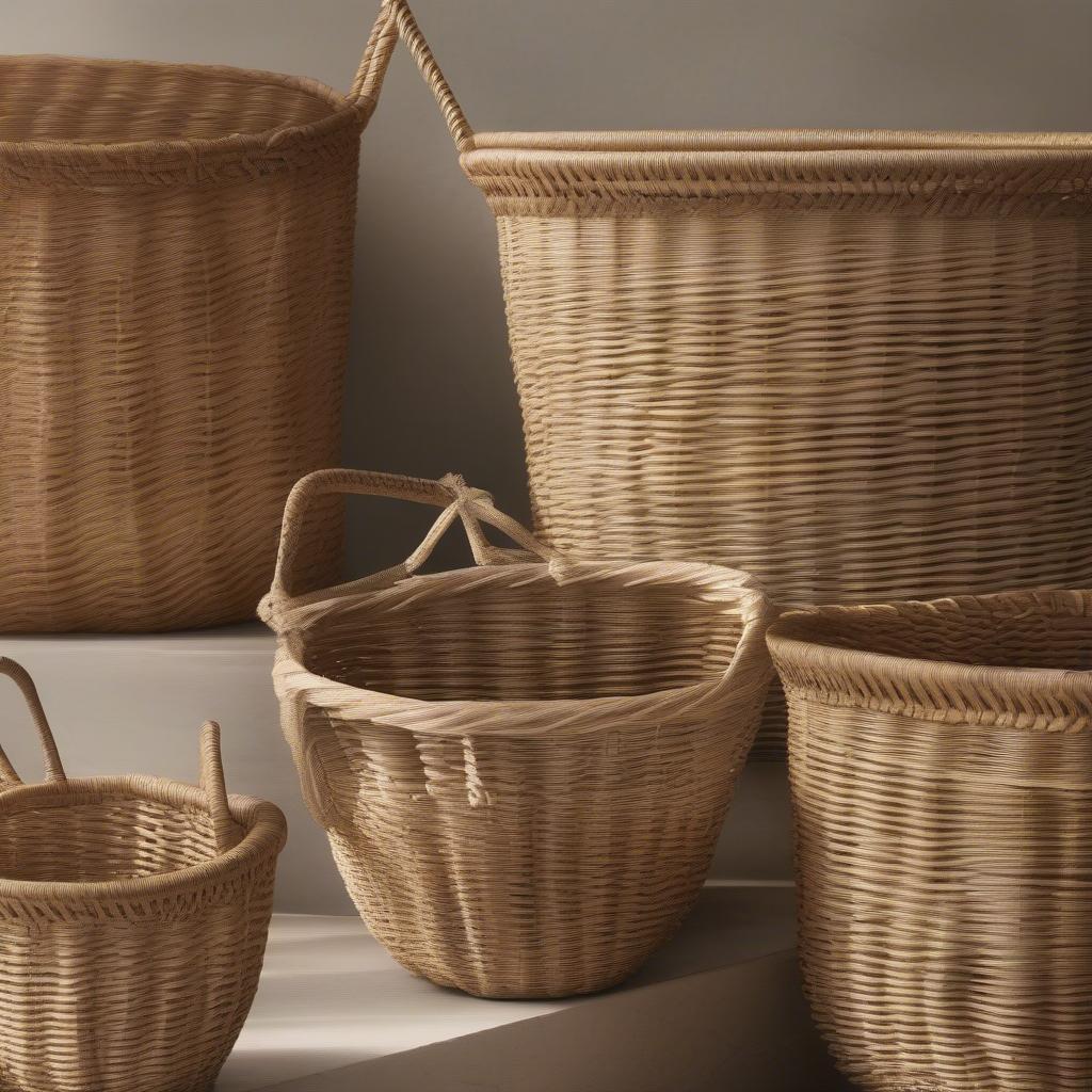 Wicker Basket Materials and Weaving Styles