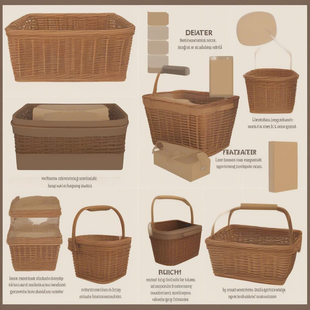 Tips for organizing with wicker baskets