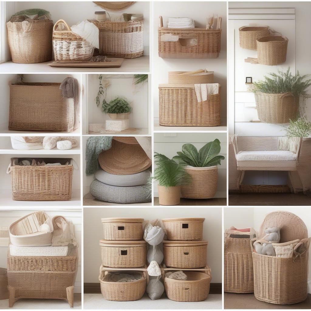 Creative Uses for Wicker Storage Baskets