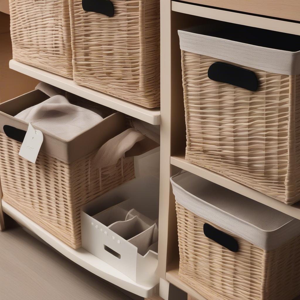 Clever Wicker Basket Storage Organization Ideas