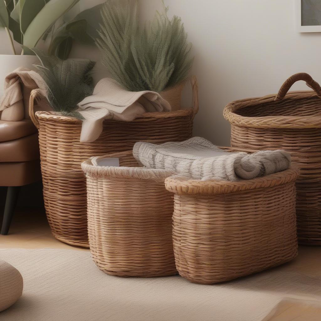 Wicker Basket Storage Solutions