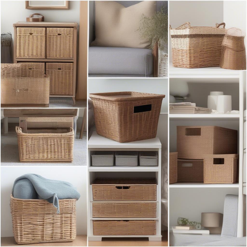 Wicker Baskets - Versatile Home Storage