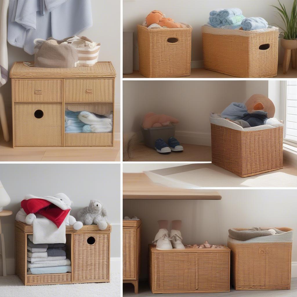 Versatile Uses for Wicker Blanket Storage Boxes