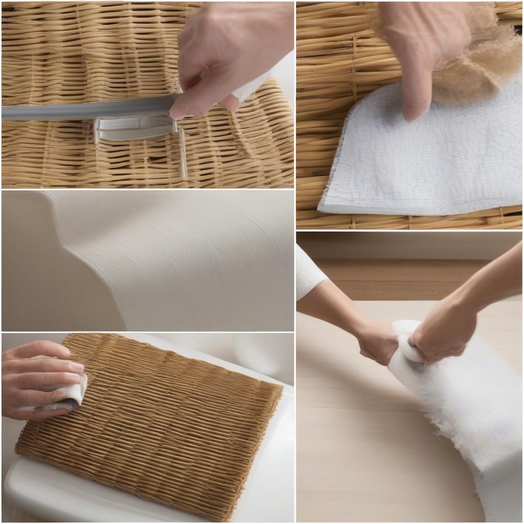 Cleaning and Maintaining Wicker Blinds