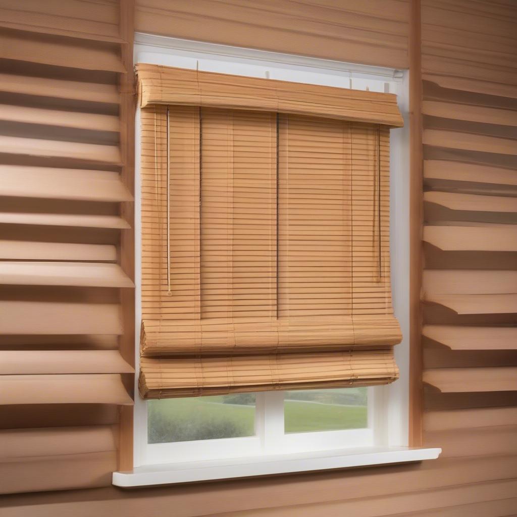 Installing Wicker Window Blinds