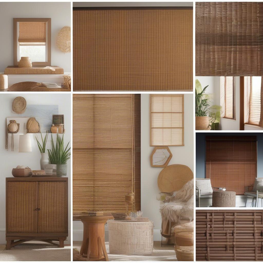 Wicker Blinds in Different Interior Design Styles