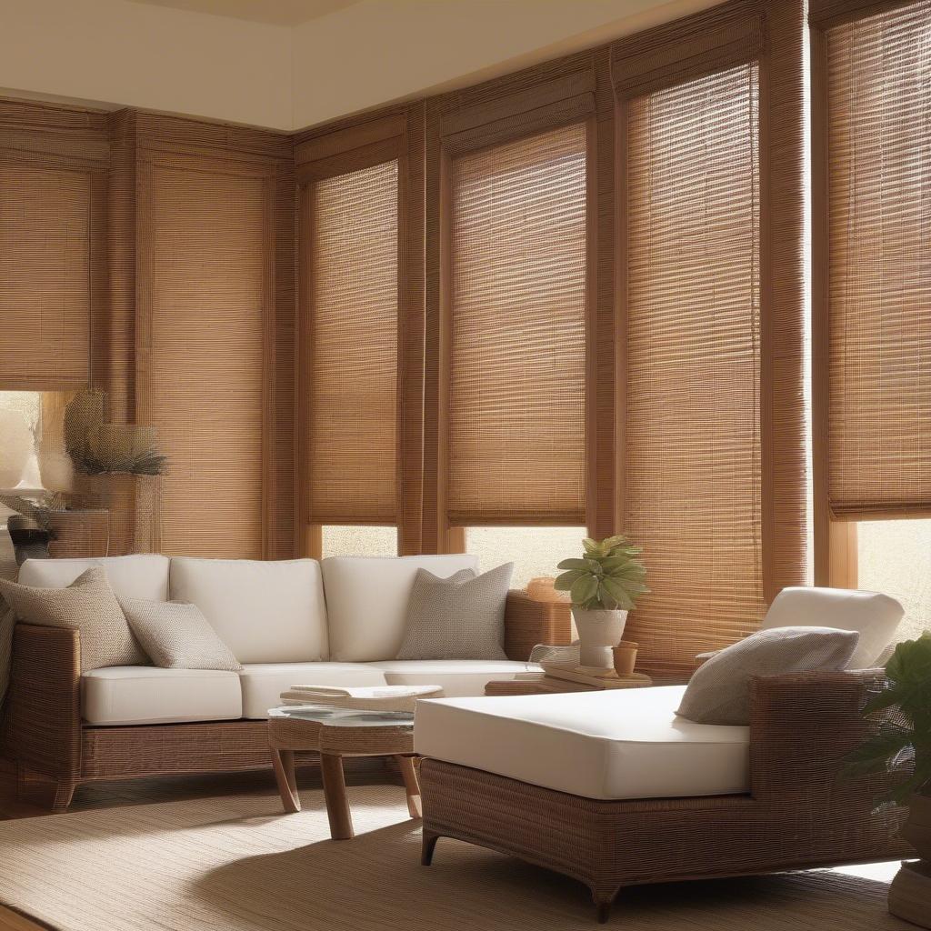 Wicker Blinds Styles at Lowes