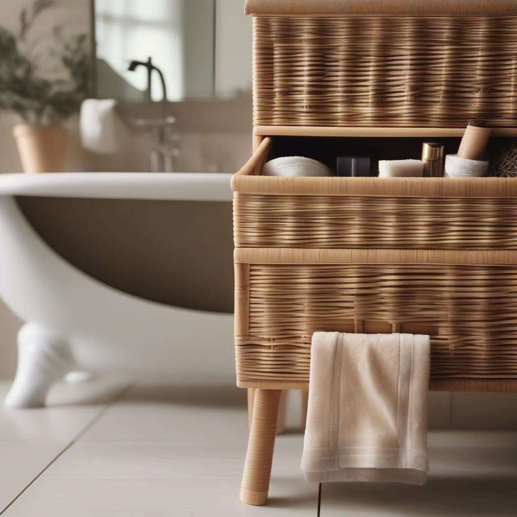 Tips for Maintaining Wicker Bathroom Cabinets