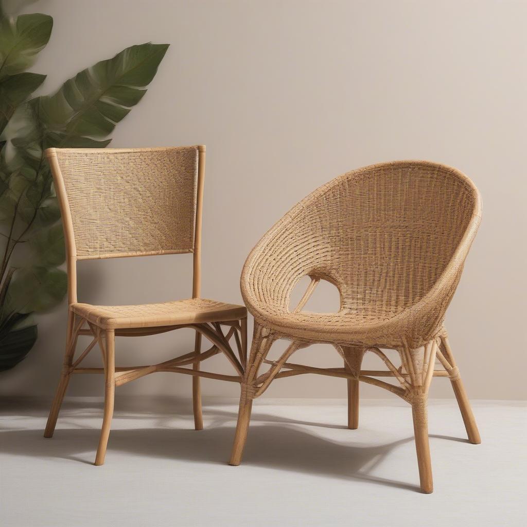 Wicker Chair Weight Capacity: Natural vs. Synthetic