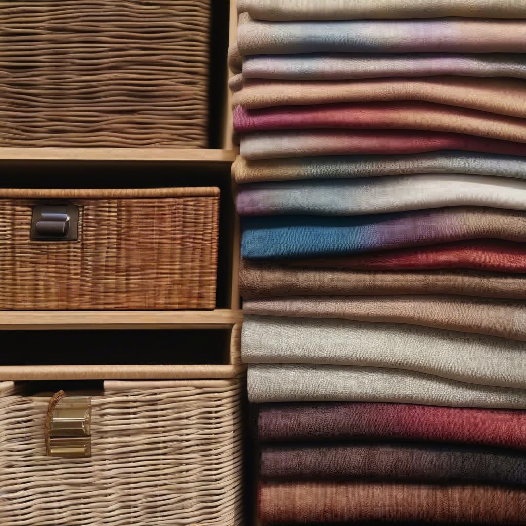 Choosing the Right Fabric for Your Wicker Chest