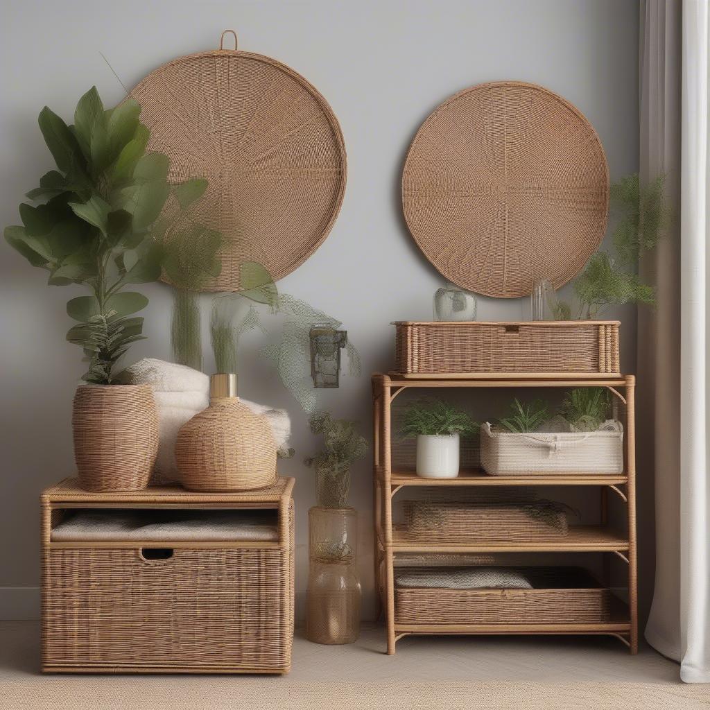 Styling Ideas for Wicker Storage Chests