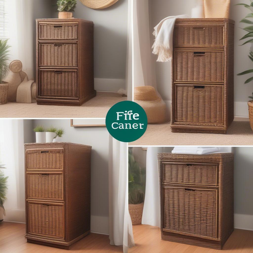 Wicker File Cabinet 2 Drawer Care Tips