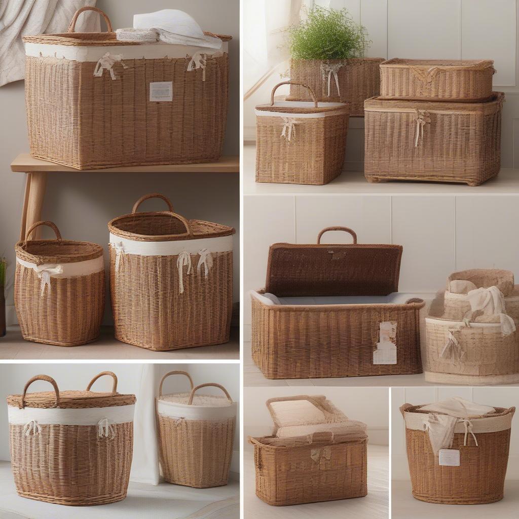 Variety of Wicker Frog Storage Options