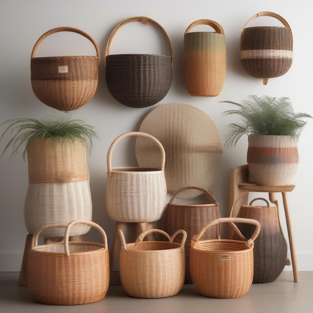 Wicker Holder Styles and Colors