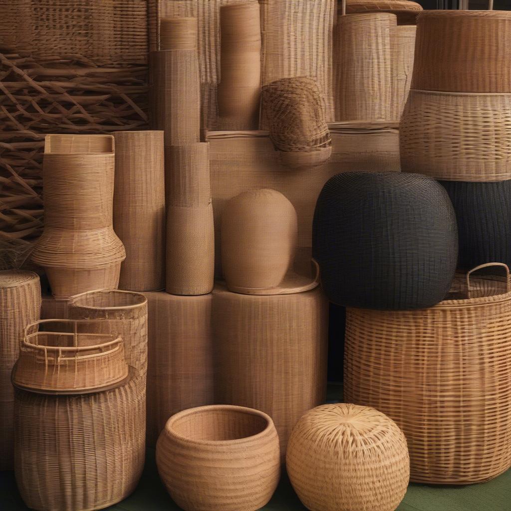 Different Types of Wicker Materials