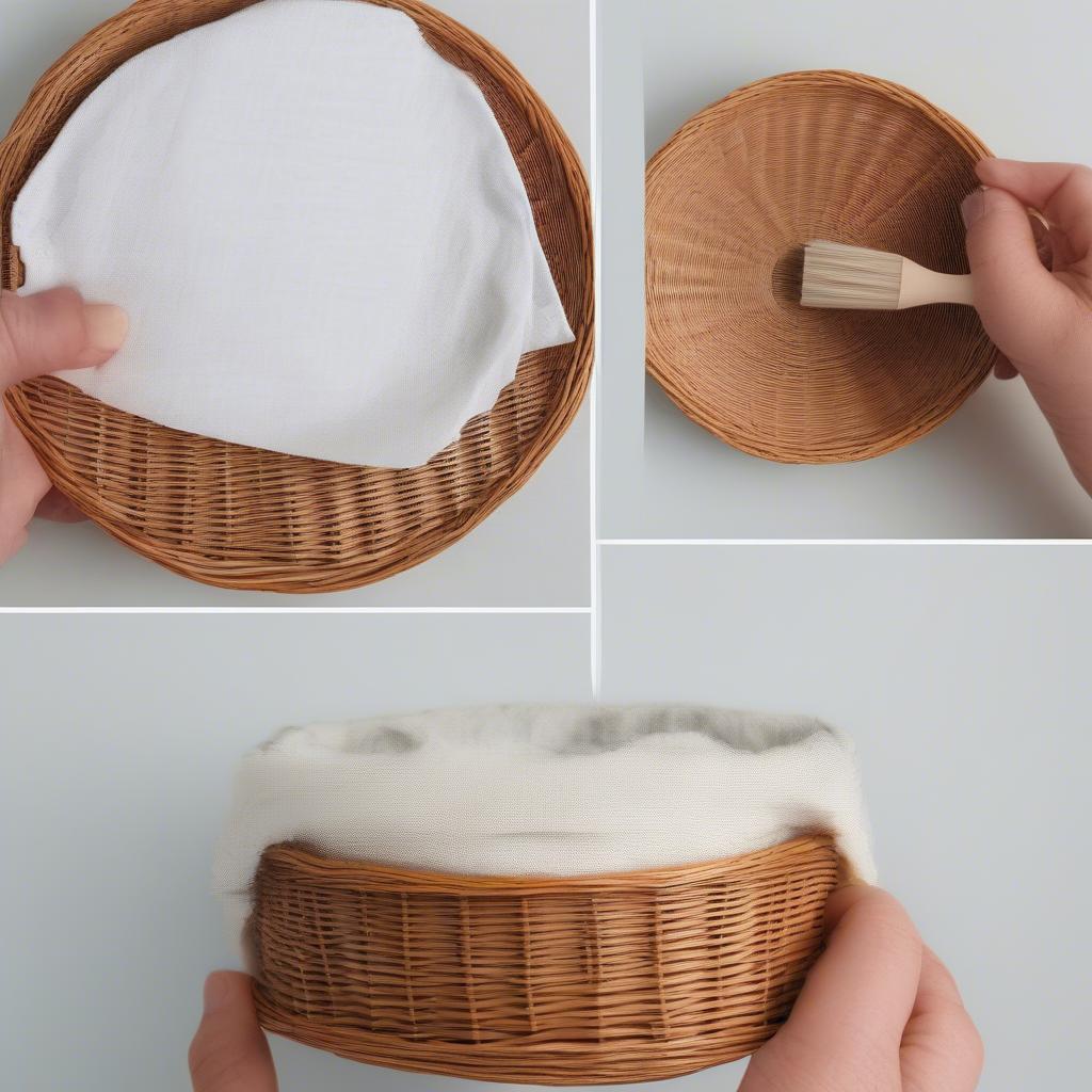 Wicker Paper Plate Holder Care Tips