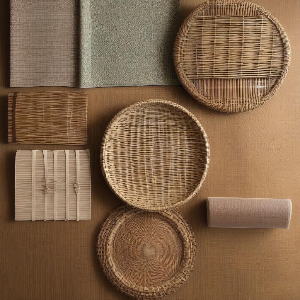 Comparing Wicker Placemat Materials: Rattan, Seagrass, and Willow