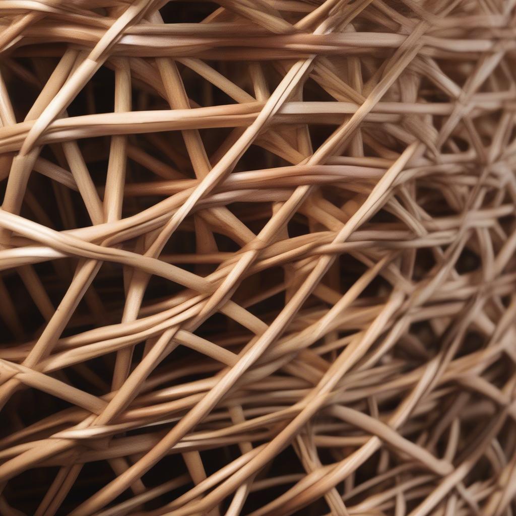 Wicker Plant Holder Weaving Styles