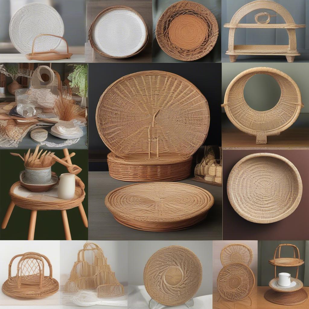 Exploring Wicker Plate Holder Design Ideas