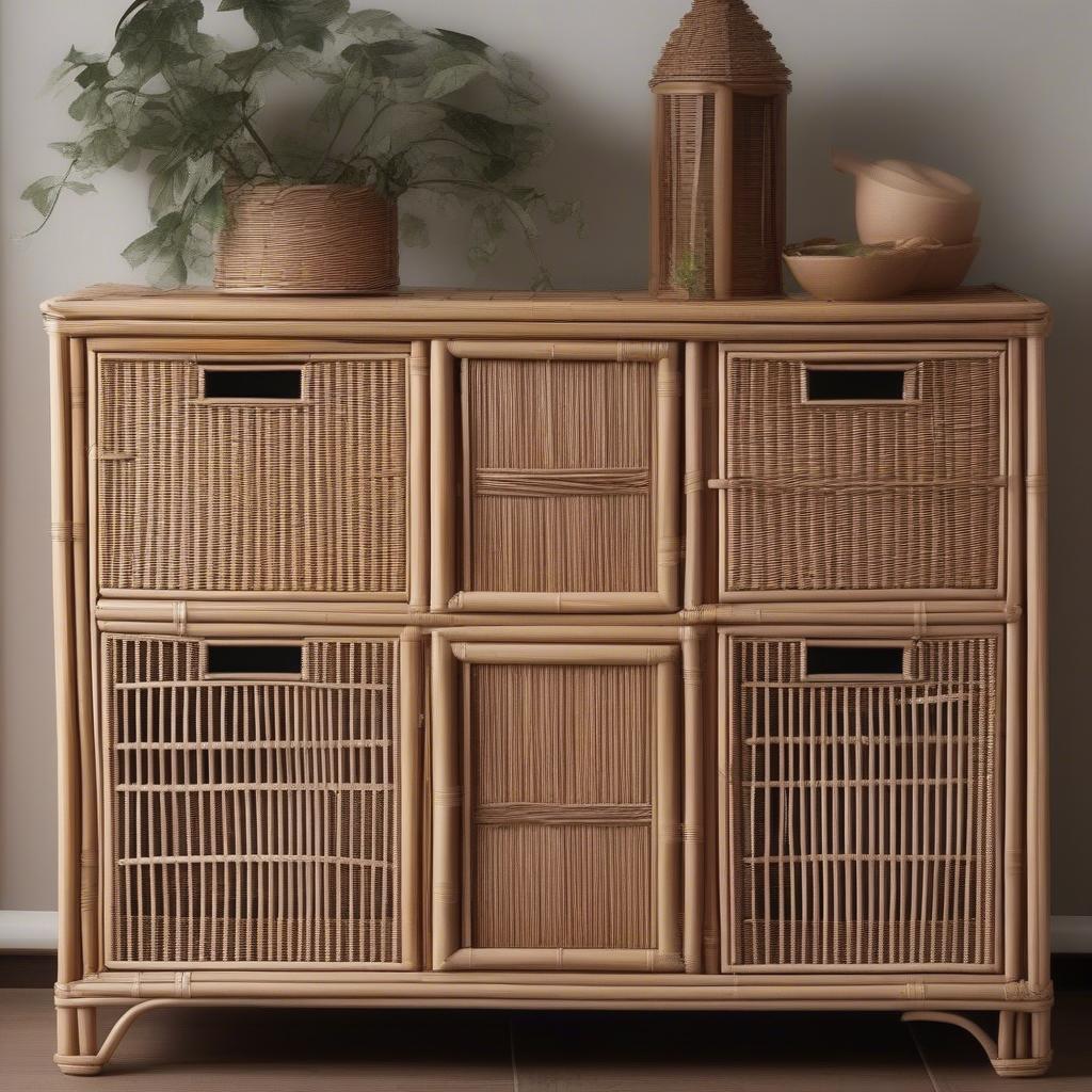 Wicker and Rattan Cabinet Comparison