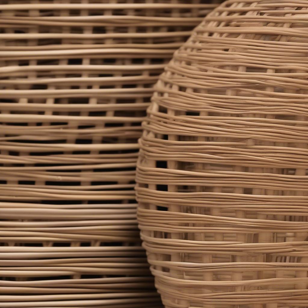 Wicker and Rattan Comparison