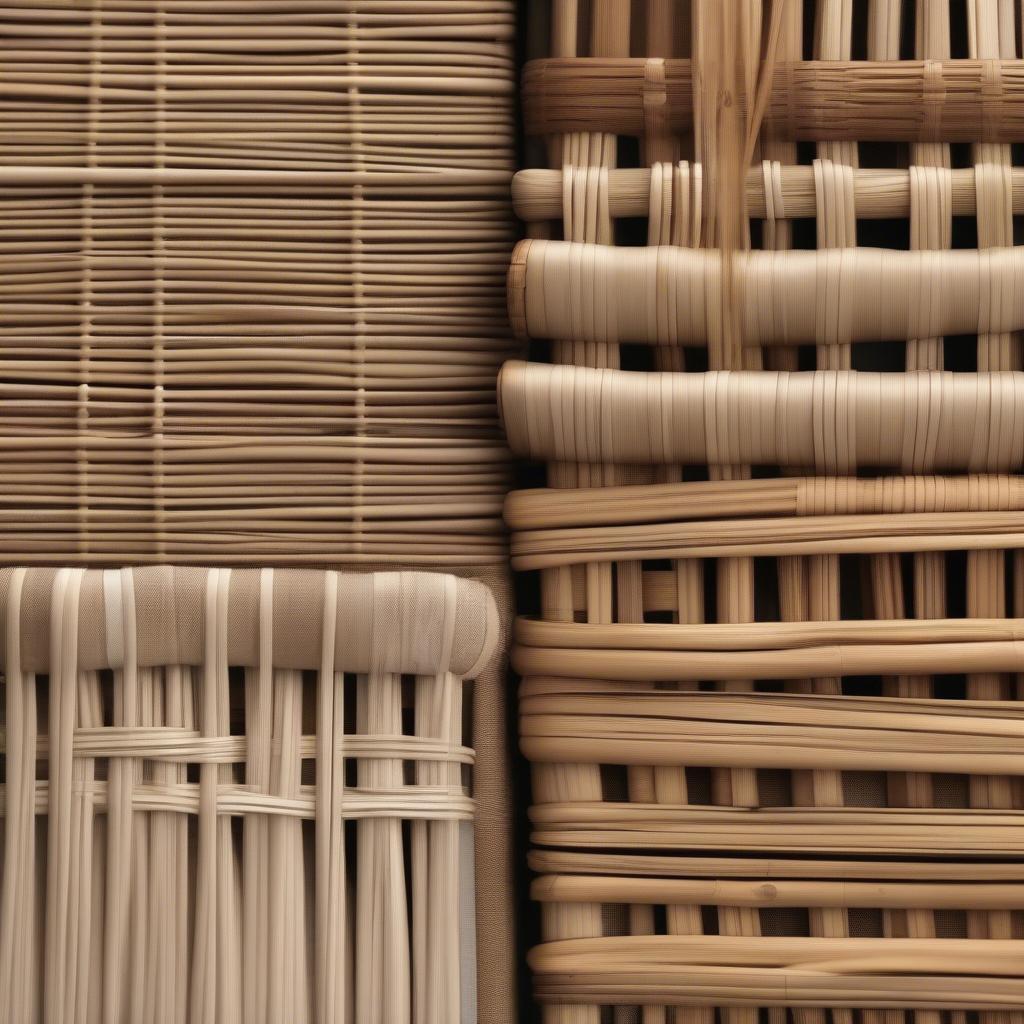 Wicker and Rattan Material Comparison