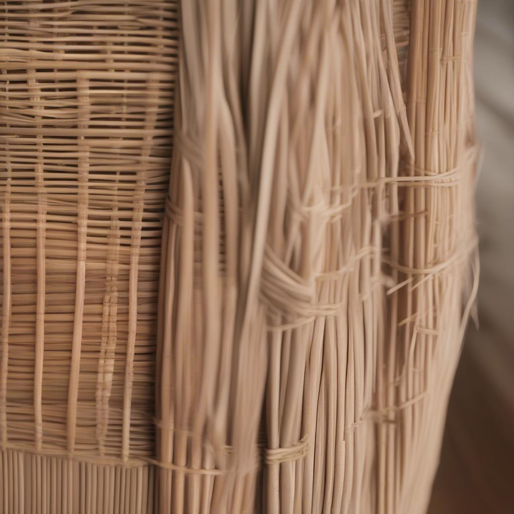 Comparing wicker and rattan materials