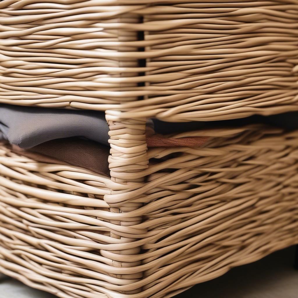 Comparing Wicker and Rattan Storage Units