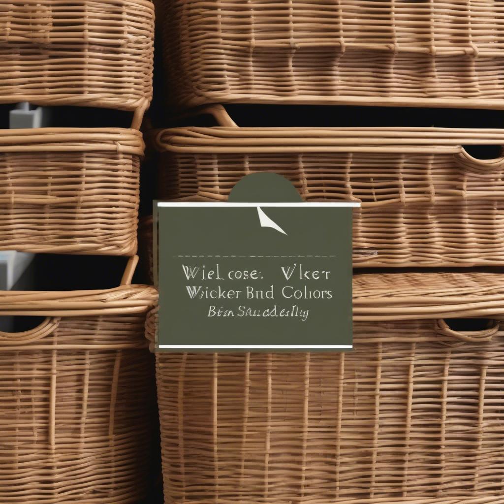 Comparison of wicker, rattan, and willow materials.