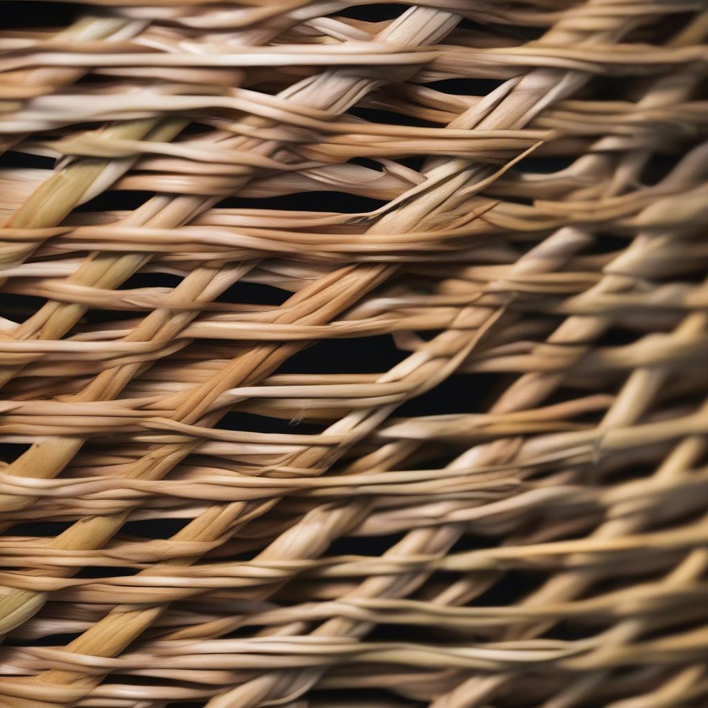 Different Wicker Storage Basket Materials