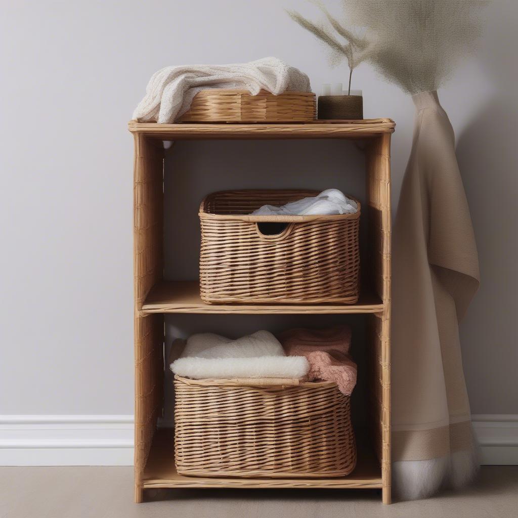 Versatile Uses of a Wicker Storage Basket