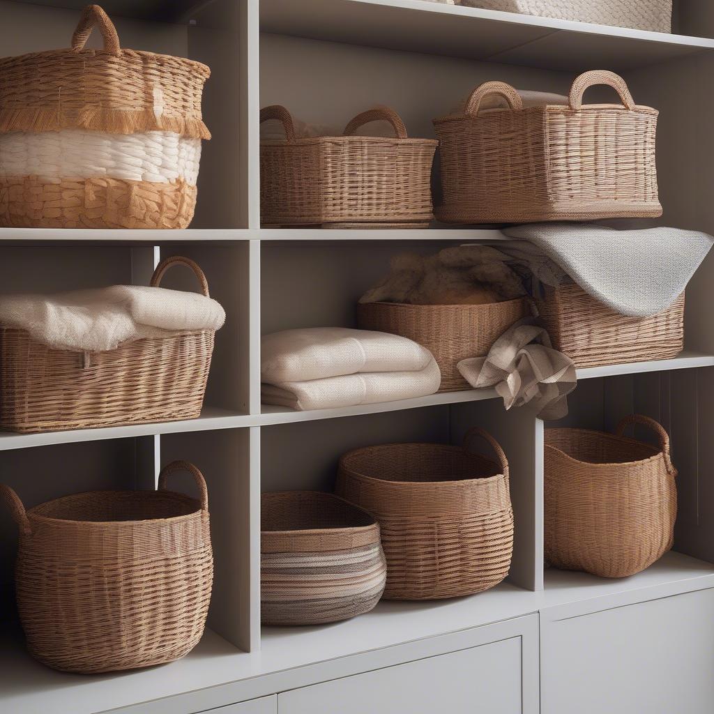 Wicker Storage Baskets Available Online