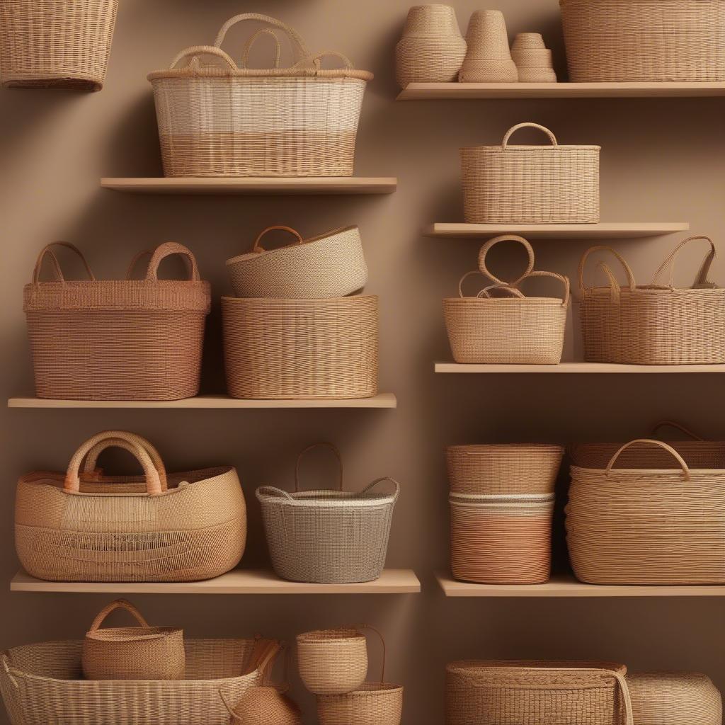 Wicker Storage Baskets Variety at Target