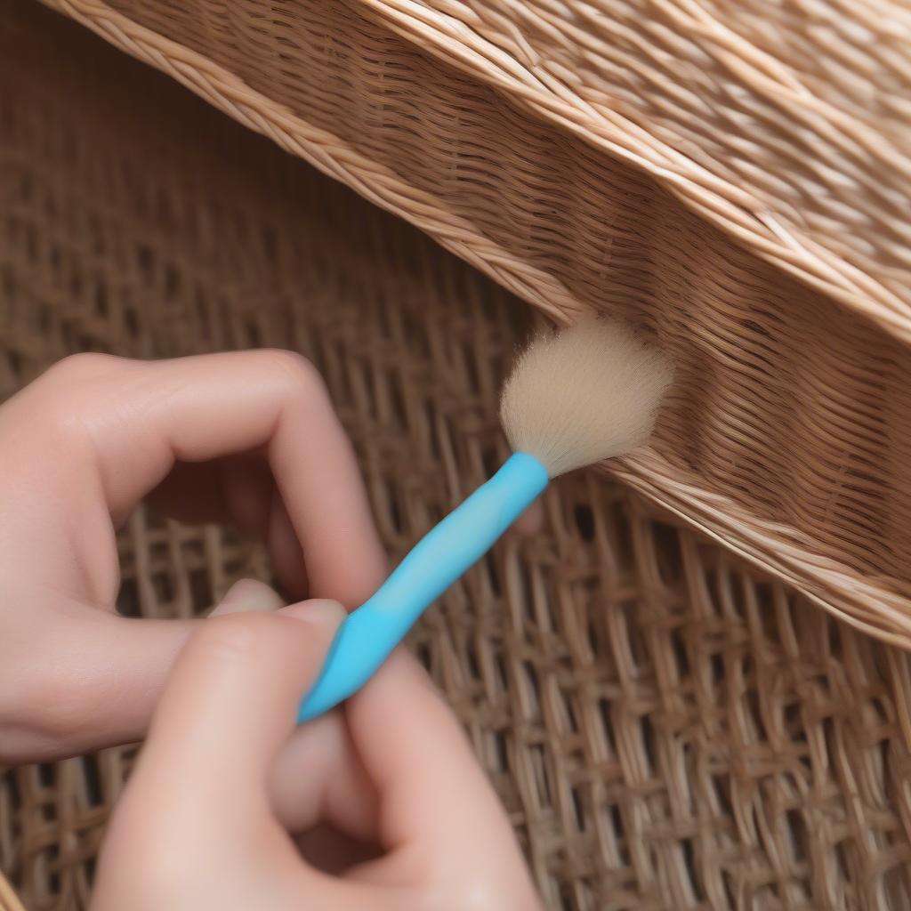 Wicker Storage Container Care Tips