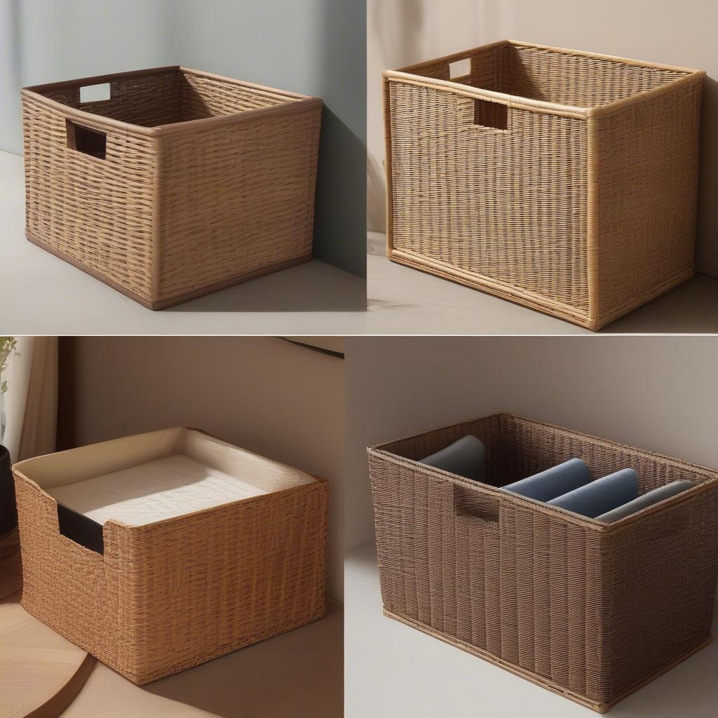 Comparing Rattan and Wicker Storage Drawers