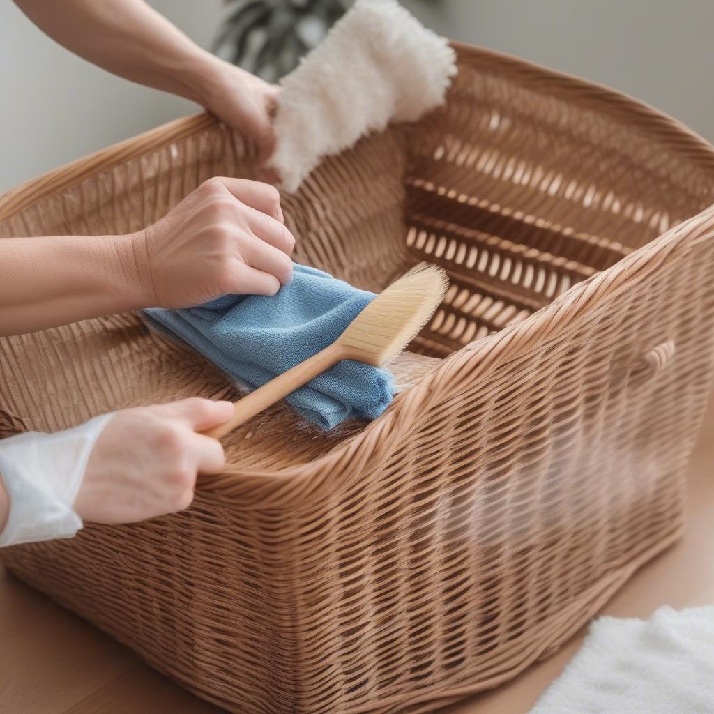 Maintaining Your Wicker Storage Rack