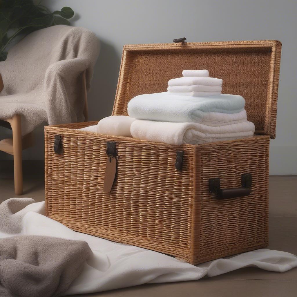 Caring for Your Wicker Storage Trunk