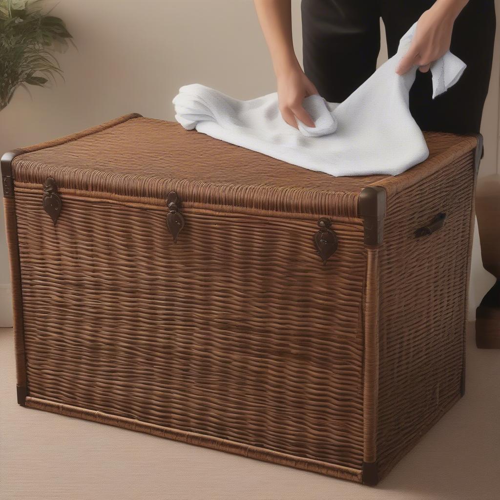 Maintenance Tips for Wicker Storage Trunks