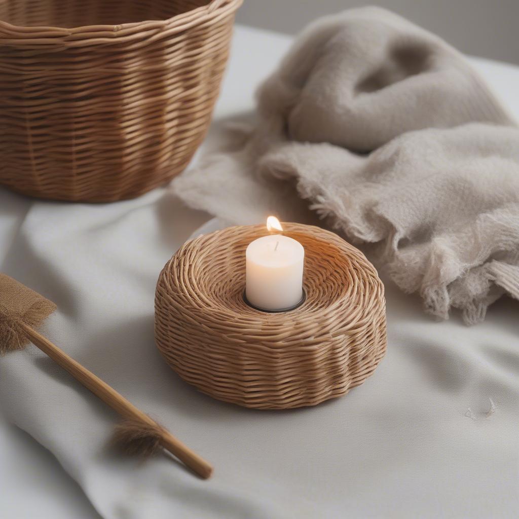 Caring for Wicker Tea Light Holders