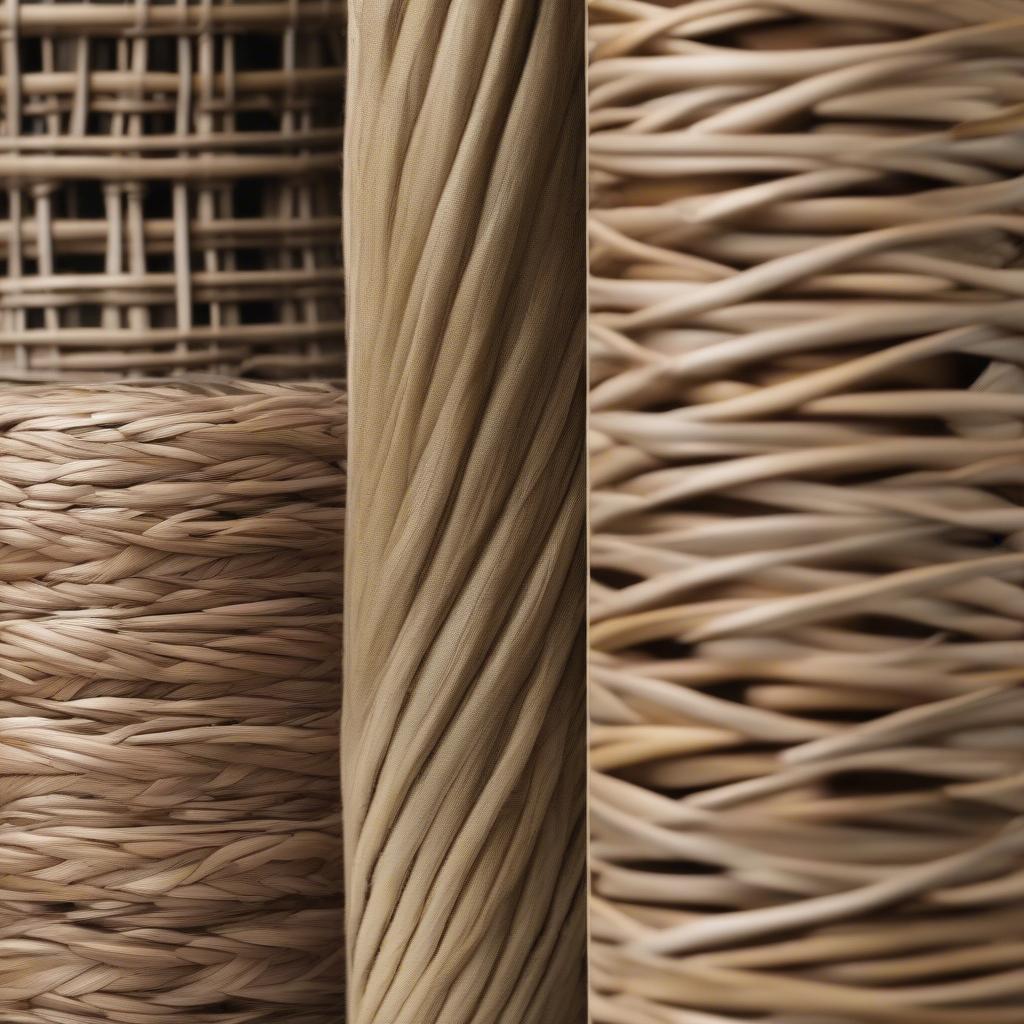 Wicker Underbed Storage Basket Materials: Rattan, Willow, and Seagrass