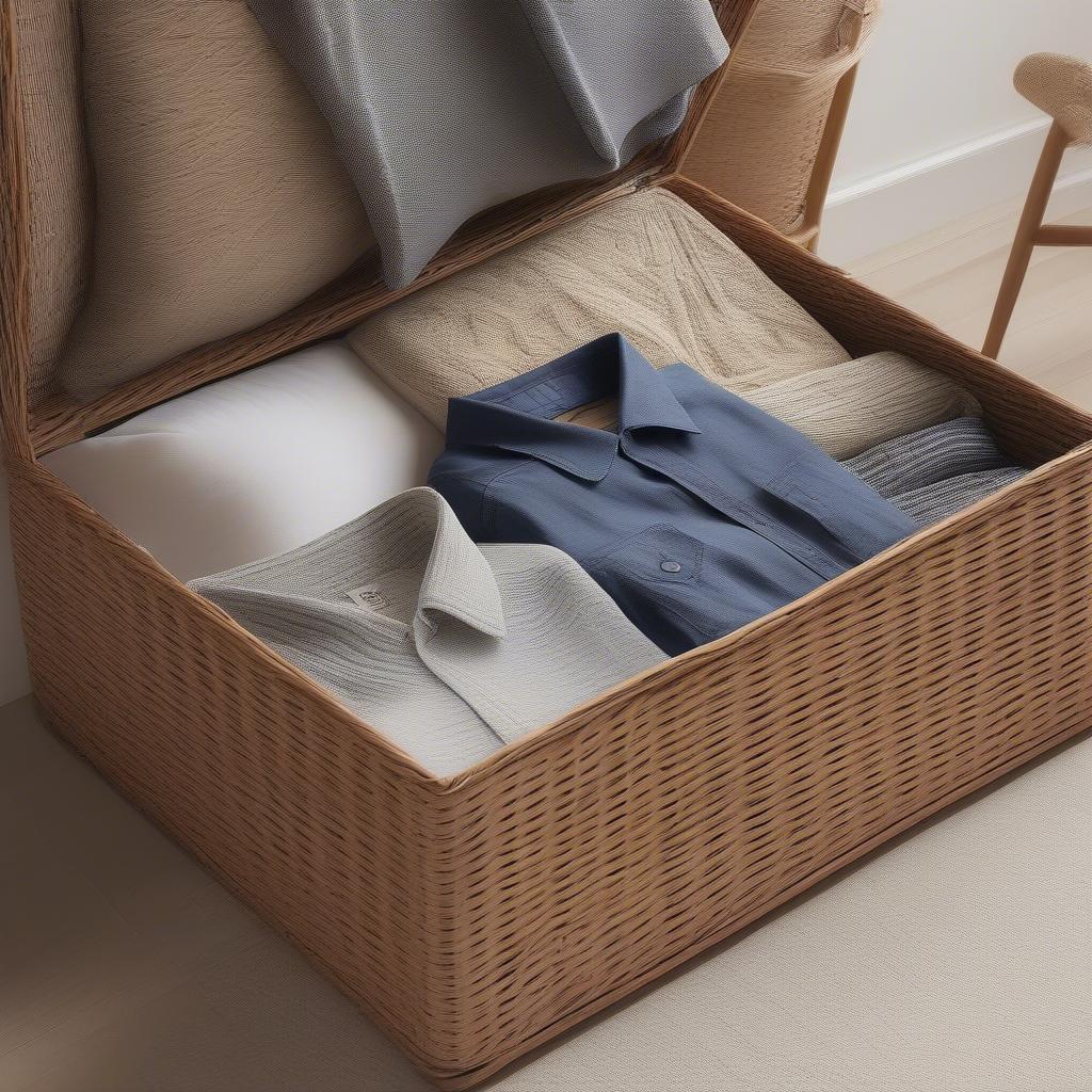 Wicker Underbed Storage Box Benefits