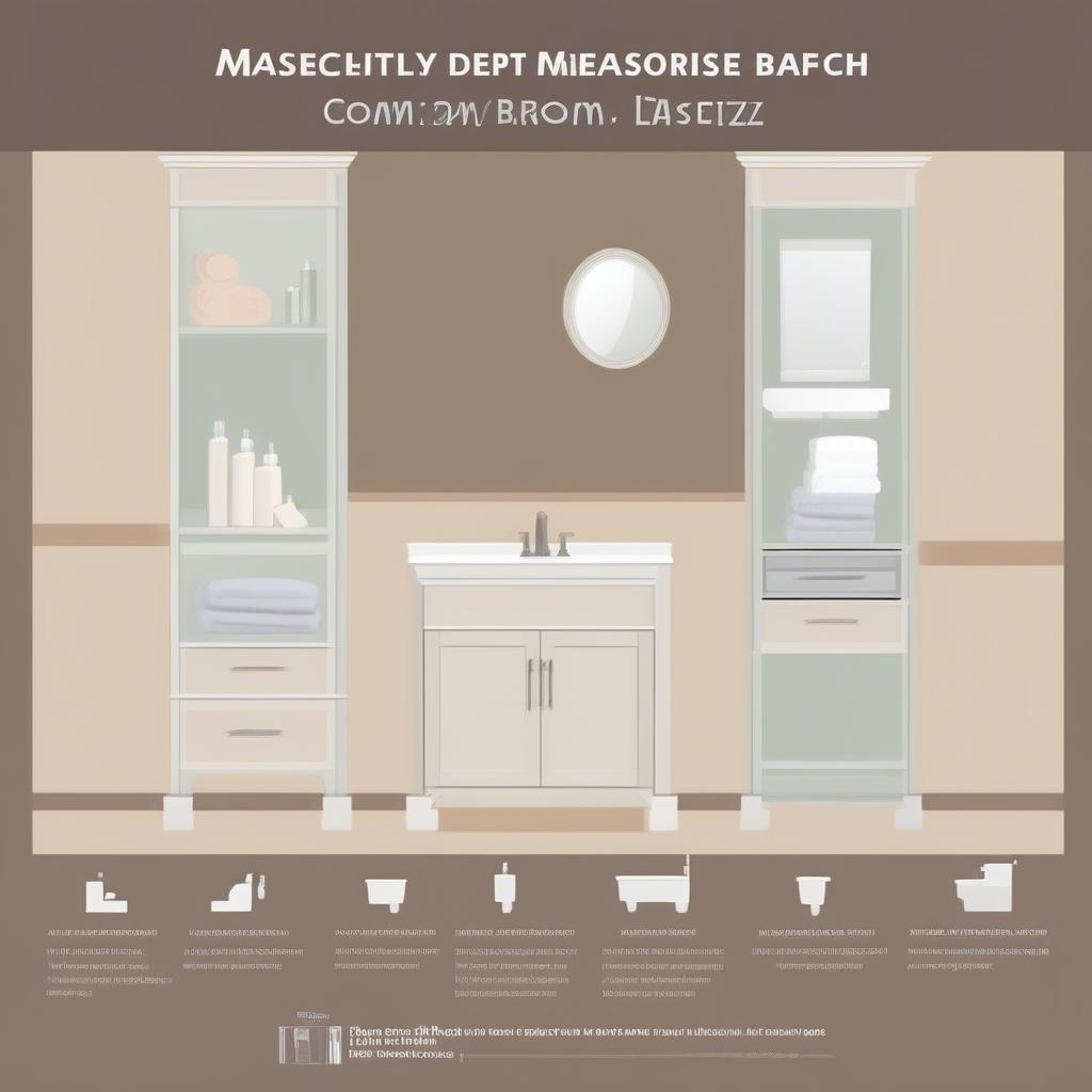 Wickes Bathroom Cabinets Measurement Guide