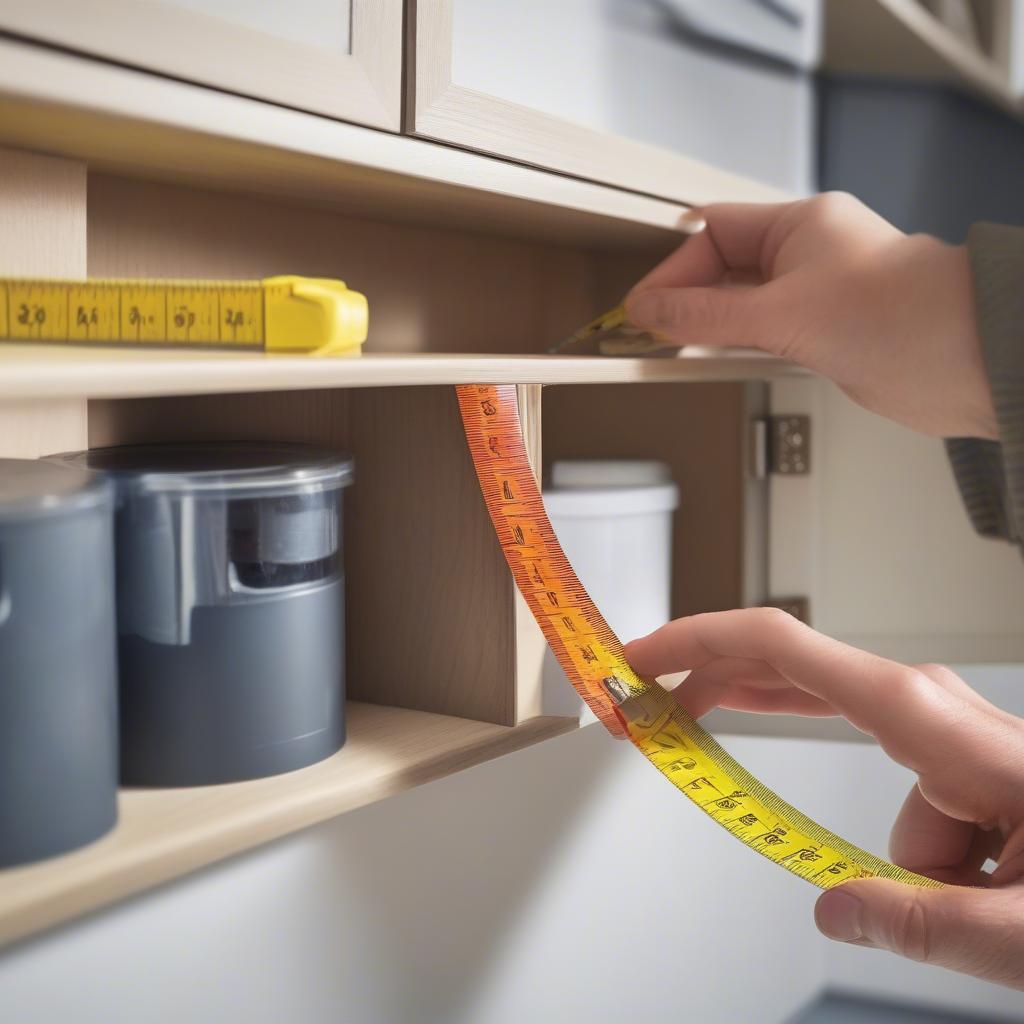 Measuring for Wickes Bathroom Cabinets